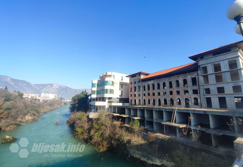 Nastavljeni radovi na obnovi hotela 'Neretva' - Mostar će dobiti objekt najviše klase