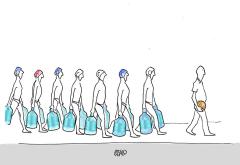 Karikaturisti predstavljaju radove o vaterpolu