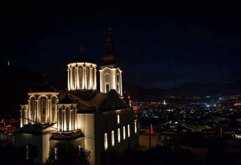Mostar: Saborna crkva ponovno osvijetljena