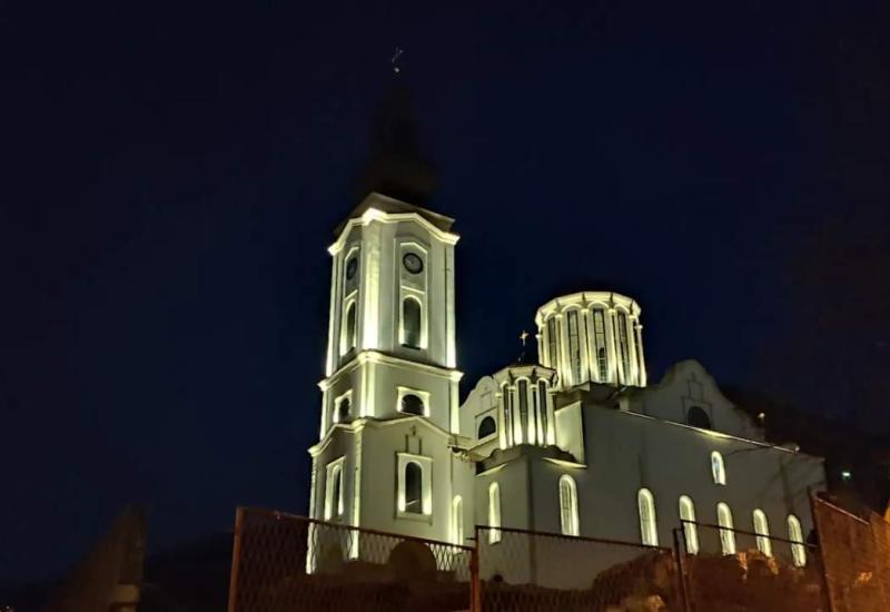 Crkva svete Trojice u Mostaru ponovno osvijetljena - Mostar: Saborna crkva ponovno osvijetljena