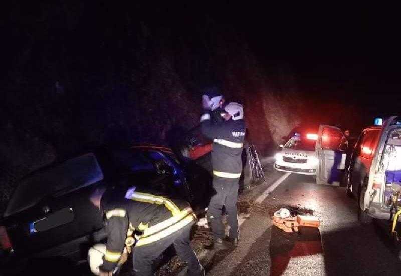 Prometna u Čelebićima | Foto: Avaz - M-17: Teško ozlijeđen u Čelebićima