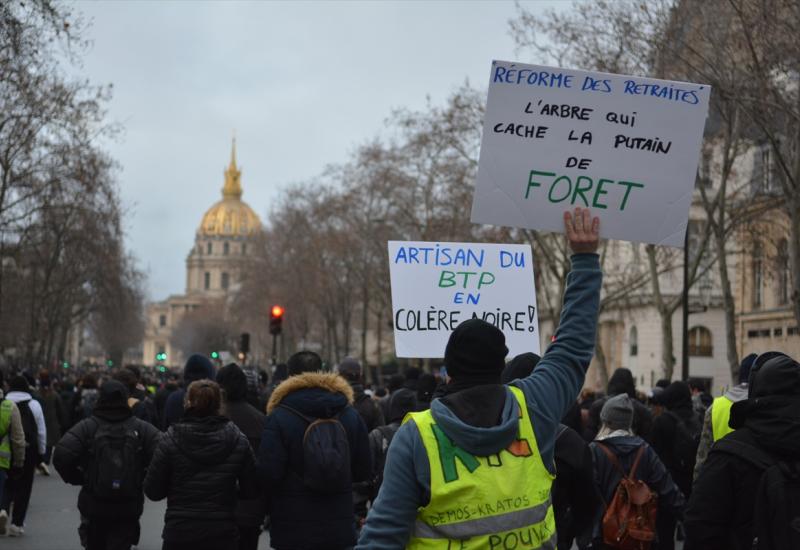 Prosvjedi širom Francuske zbog plana mirovne reforme