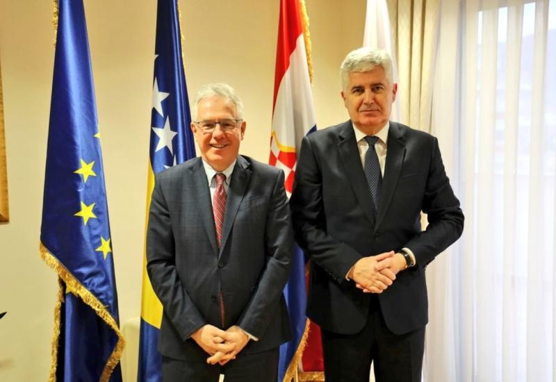 Čović i Murphy raspravljali o suradnji i kompromisu u BiH 