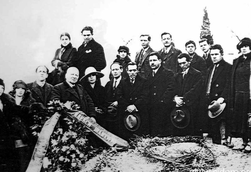 Fotografije sa sahrane Alekse Šantića 2. veljače 1924. godine - 99. godina od smrti Alekse Šantića