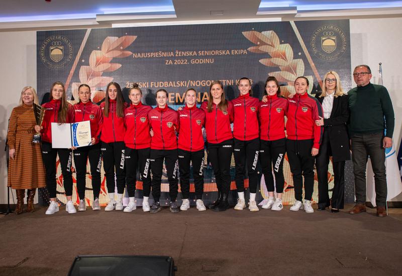 Najuspješnija ženska seniorska ekipa - Bilal Jelić i Lana Pudar proglašeni najuspješnijim sportašima Mostara