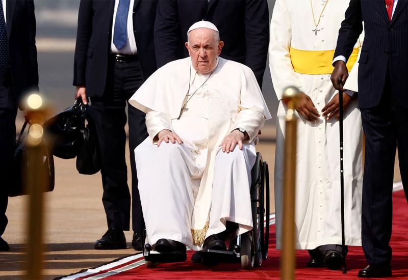  Dugo, dugo očekivani trenutak, Papa Franjo doputovao u Južni Sudan