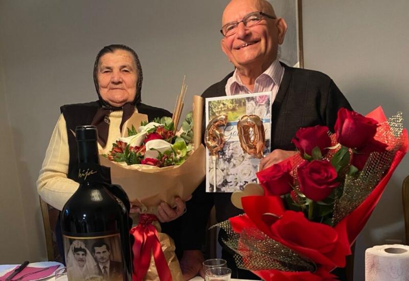 Luca i Gojko Perić iz Tihaljine proslavili 60 godina braka, pjevale im DreamTeam babe 