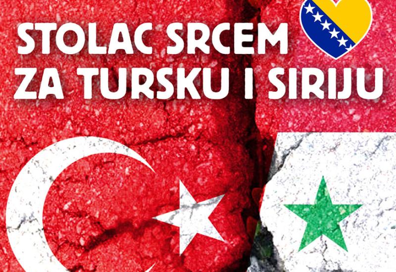 Stolac srcem za Tursku i Siriju