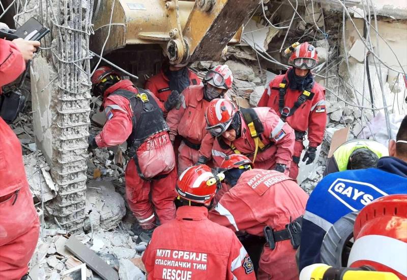 Spasioci iz BiH, zajedno s turskim kolegama, spasili čovjeka u Antakyi
