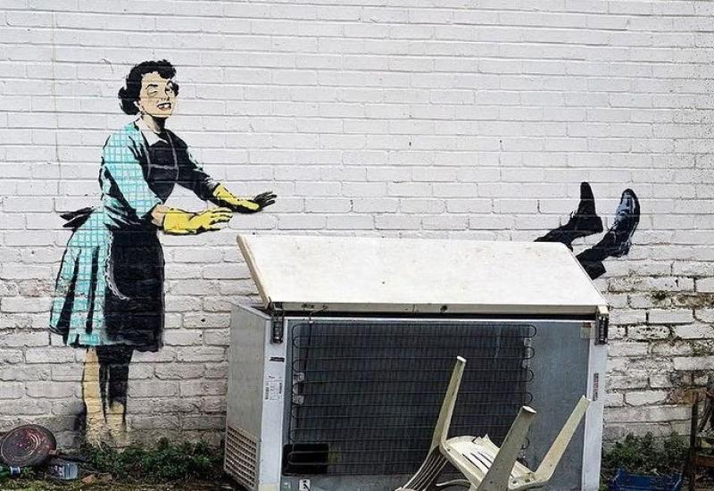 Banksy ženama poklonio mural