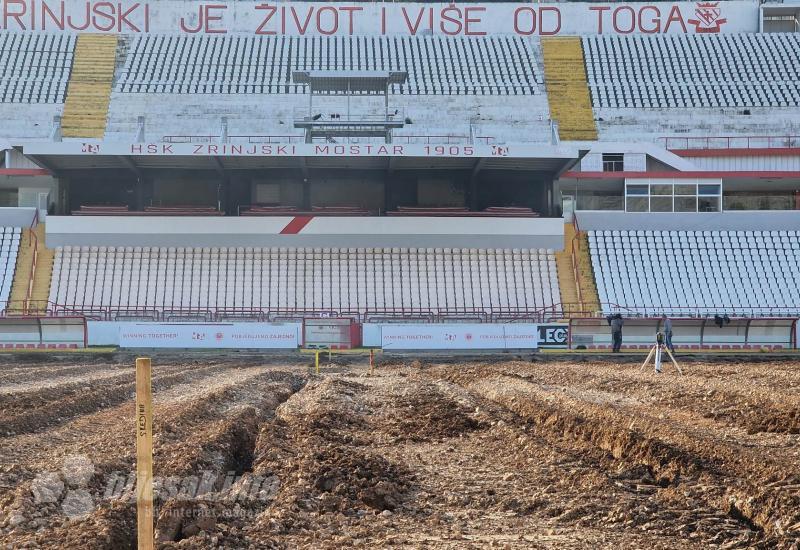 Travnjak na stadionu Zrinjskog bit će jedan od najboljih u regiji