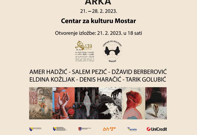 Izložba "Arka" u mostarskom Centru za kulturu