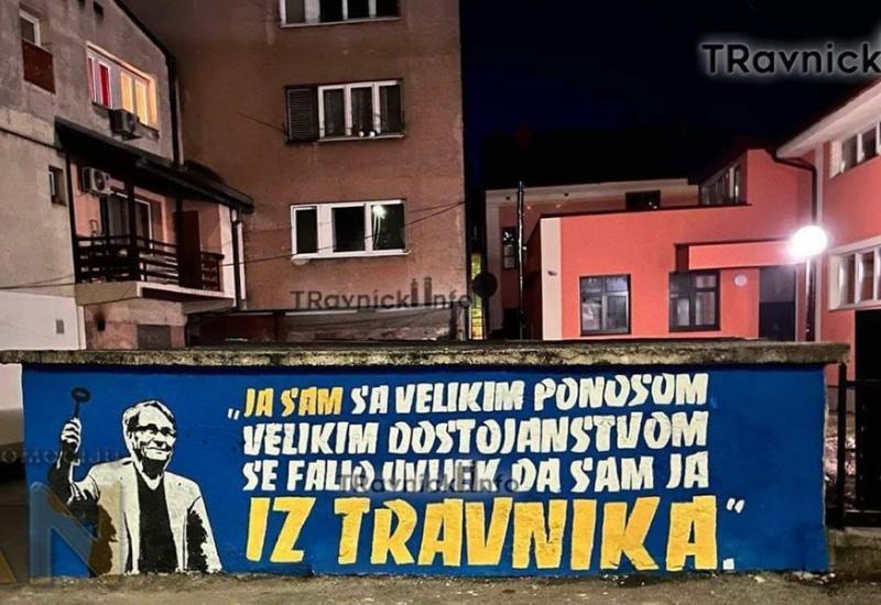 Ćiro dobio mural u Travniku