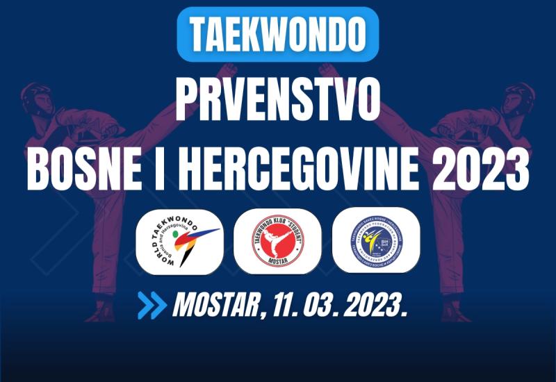 Taekwondo klub Student iz Mostara domaćin Državnog prvenstva u taekwondou