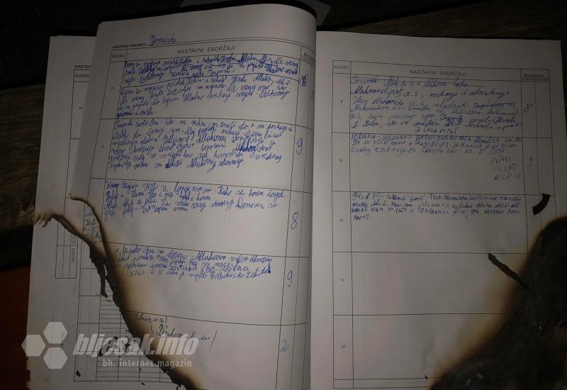 Mostarske misterije: Otkud školski dnevnik zapaljen u parku?