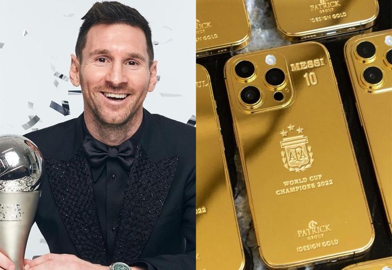 Lionel Messi bio je darežljiv prema suigračima iz reprezentacije - Messi darivao reprezentativce i stožer Argentine zlatnim iPhoneima!