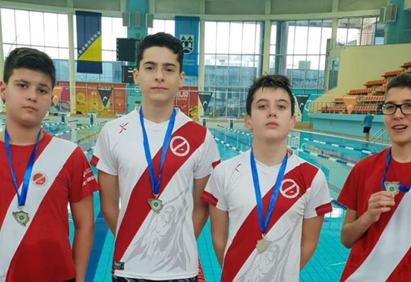 Nove medalje za mostarske plivače - SPK Zrinjski donosi Mostaru 16 naslova državnih prvaka u plivanju