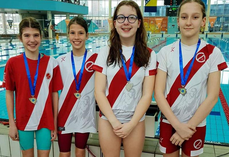 SPK Zrinjski donosi Mostaru 16 naslova državnih prvaka u plivanju