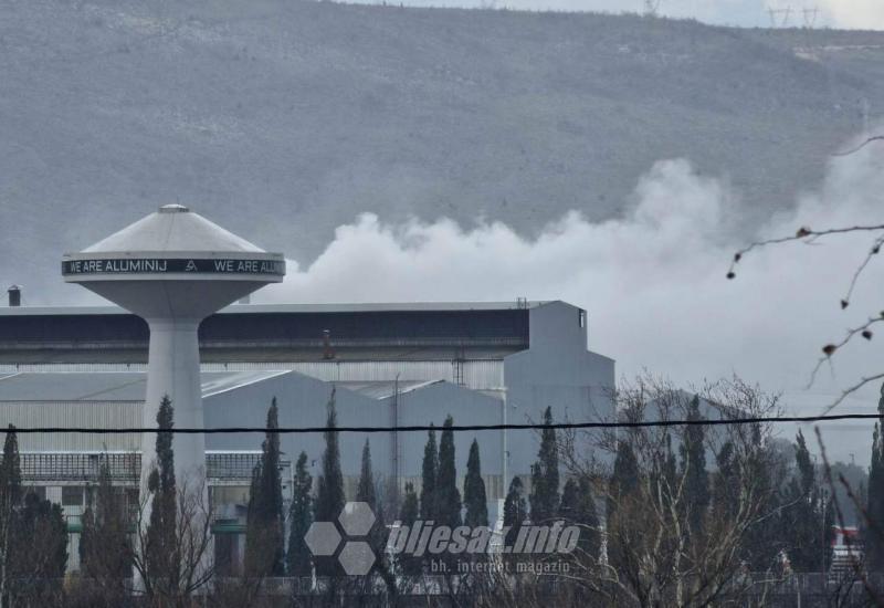 VIDEO | Mostar: Zapalila se ljevaonica u Aluminiju
