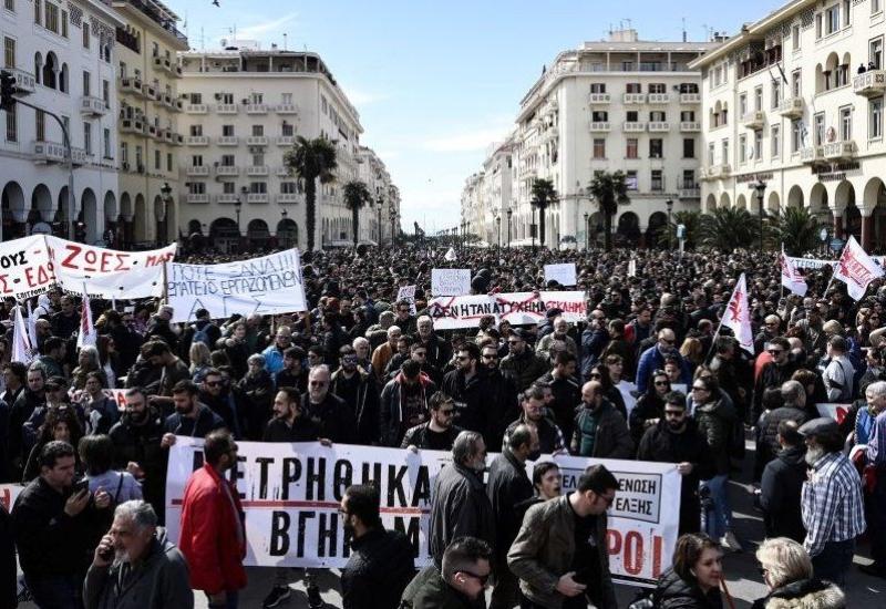 Prosvjedi u Grčkoj - U Grčkoj nastavljeni prosvjedi: 
