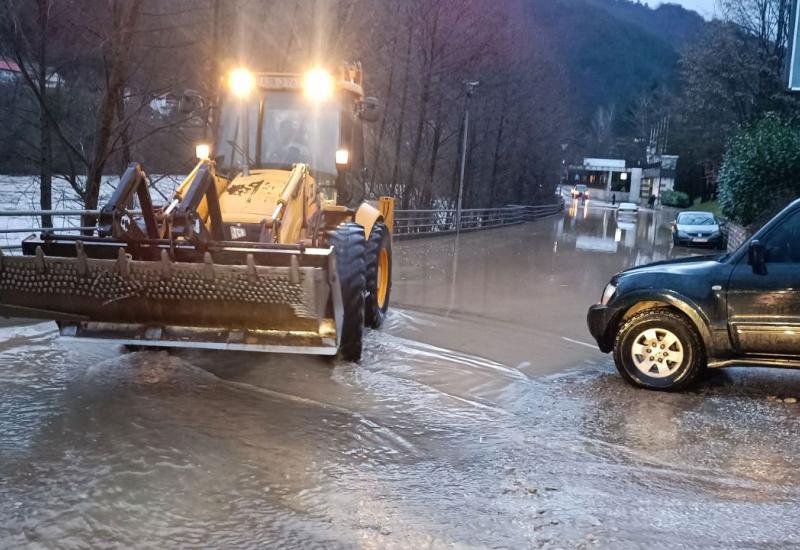 Konjic: Upozorenje zbog bujica i klizišta