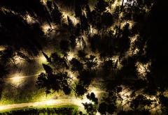 Mostar: Pogledajte kako Trimuša svijetli noću