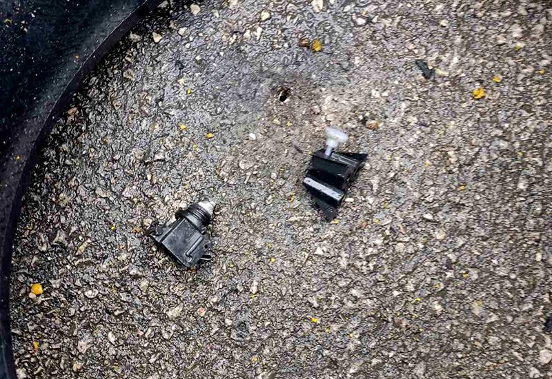 Ostaci bombe - Bomba u Mostaru zatajila zbog neispravnosti