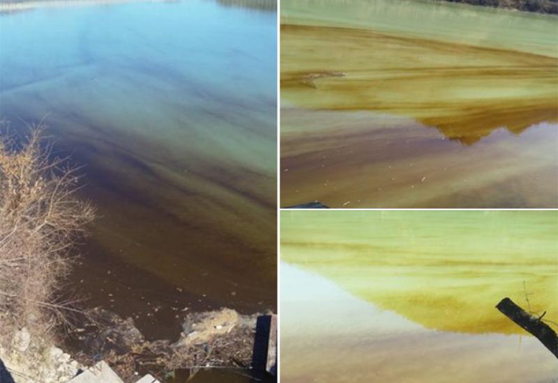Mrlje na Jablaničkom jezeru | Foto: Facebook - Jablanica: Opet mrlje – opet alge?