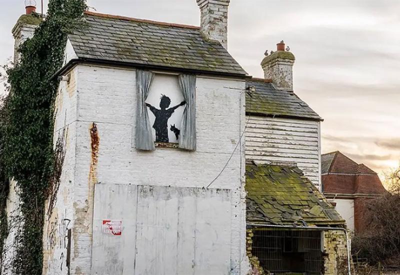 Uništen najnoviji Banksyjev rad