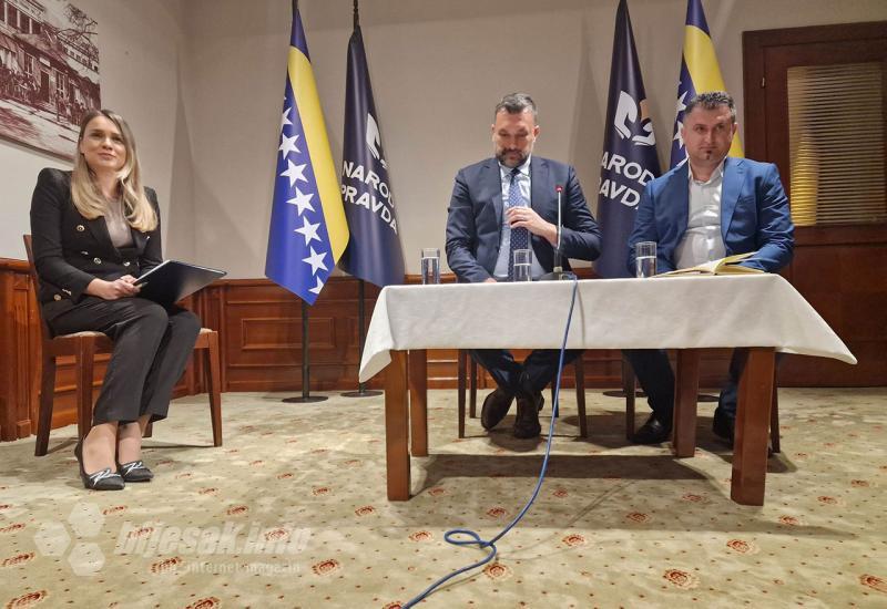 Elmedin Konaković u Mostaru - Konaković: Secesija nas vodi u siguran konflikt