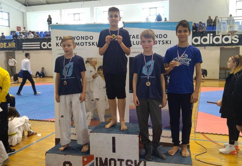 Josip Milićević - 6 medalja za Taekwondo klub Cro Star u Imotskom