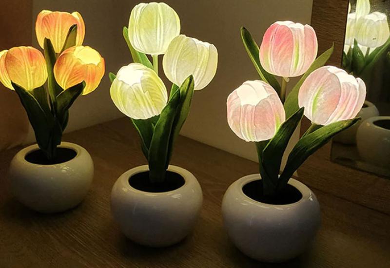 Za ultimativne obožavatelje proljeća: Lampa u obliku šarenih tulipana!