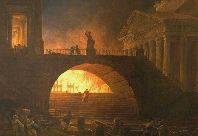 Jedne vruće ljetne noći u srpnju izbio je veliki požar i zahvatio grad Rim - Je li Neron doista zapalio Rim?