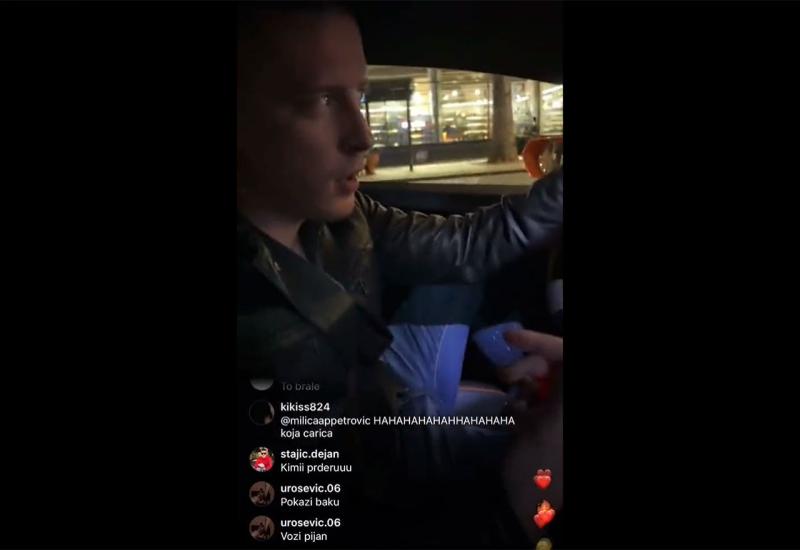 VIDEO | Sin Vučićevog kuma divljao po cesti i psovao policiji: MUP mu vrlo brzo odgovorio