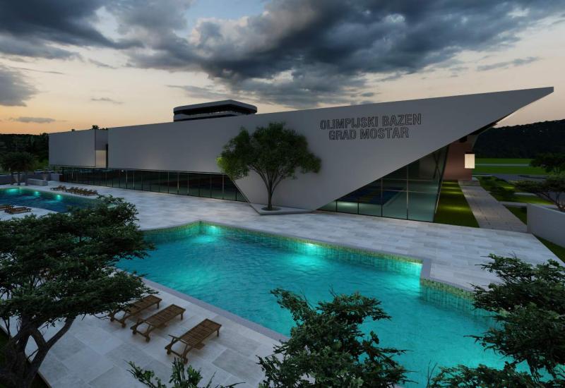 Evo kako će izgledati olimpijski bazen u Mostaru  - FOTO | Evo kako će izgledati olimpijski bazen u Mostaru 
