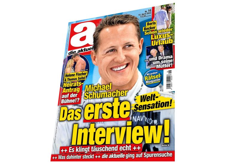 Obitelj tuži novine jer je umjesto Schumachera intervju dala umjetna inteligencija