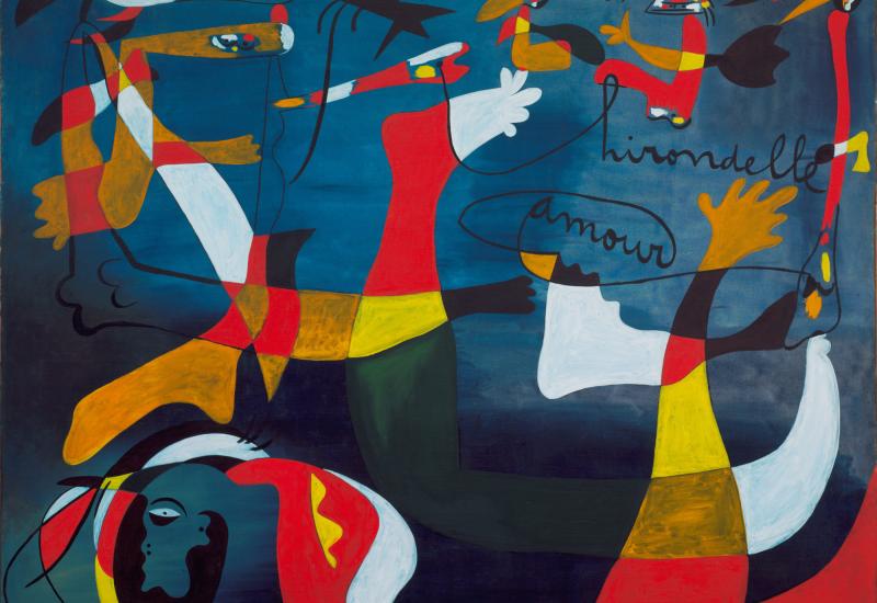 Joan Miró, Hirondelle Amour, 1933–34 - Na današnji dan: Dvije različite epohe, dva slikarska velikana