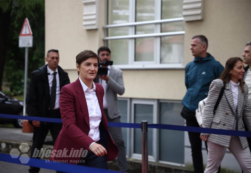 Čović u Mostaru primio premijerku Srbije Anu Brnabić