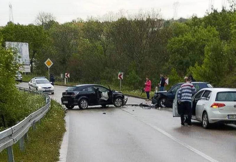 Teža prometna nesreća u Čulama kod Mostara: Četiri osobe ozlijeđene