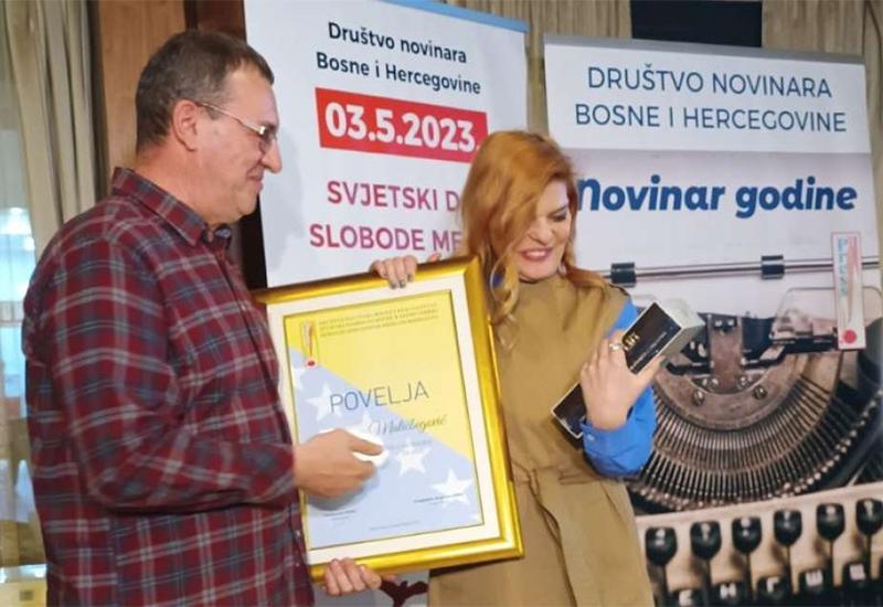 Društvo novinara BiH dodijelilo novinarske nagrade za 2022. godinu - Društvo novinara BiH dodijelilo novinarske nagrade za 2022. godinu