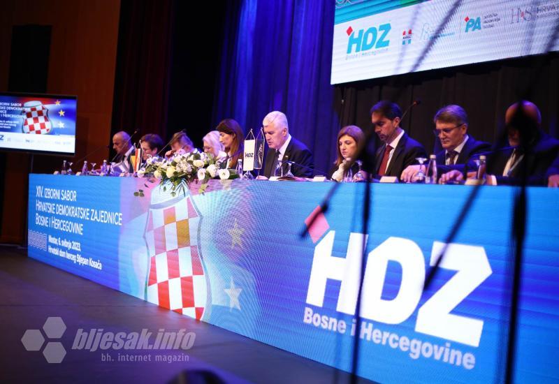 14. izborni Sabor HDZ-a BiH - Čoviću jednoglasno još četiri godine 