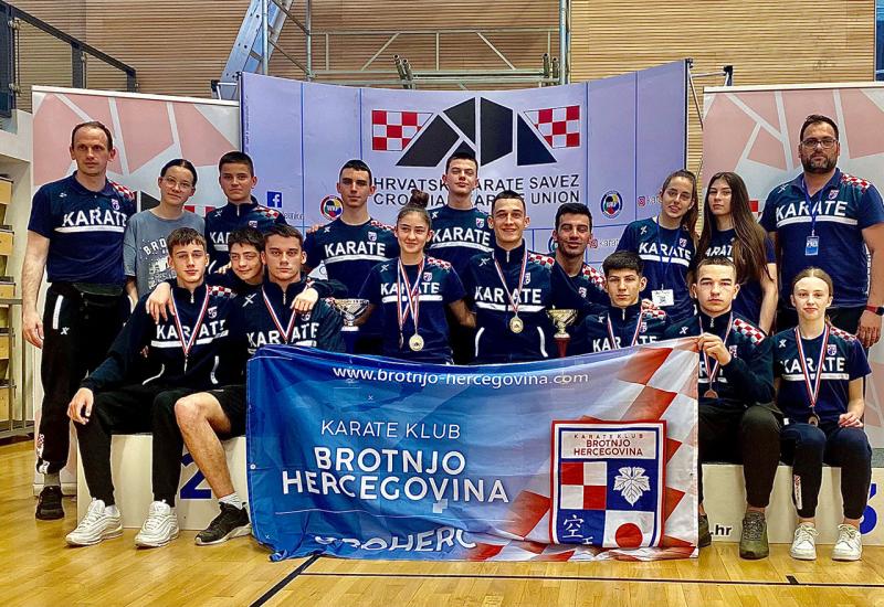 Karate klub Brotnjo-Hercegovina na Prvenstvu Hrvatske u karateu - Patricija i Andrija prvaci!
