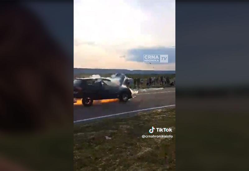 VIDEO | VW eksplodirao usred utrke u Mostaru