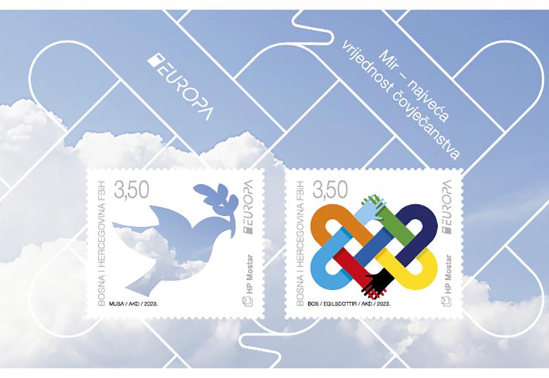 Hrvatska pošta Mostar obilježava Dan Europe poštanskim markama