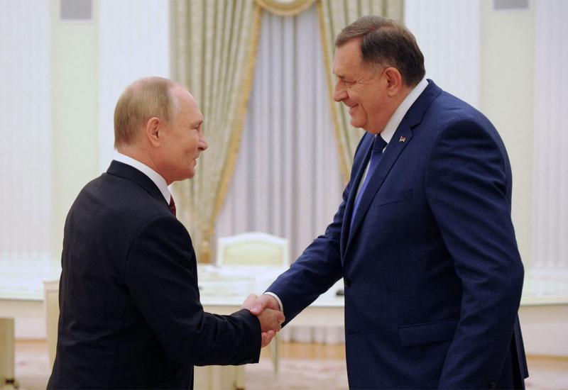 Vladimir Putin i Milorad Dodik - Dodik cijeni Rusiju jer ne pravi eksperimente