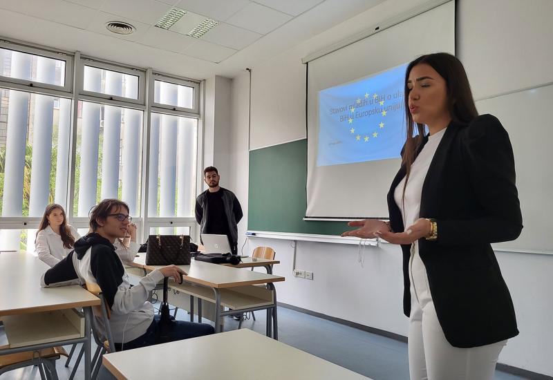 Studenti u Mostaru predstavili stavove mladih u BiH o ulasku u EU