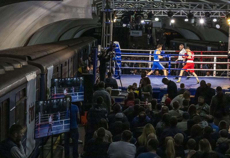 Održan boksački turnir u stanici metroa