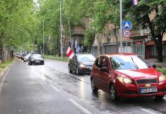 Kilometarska kolona prošla Mostarom i krenula u Čitluk pozdraviti prvaka BiH