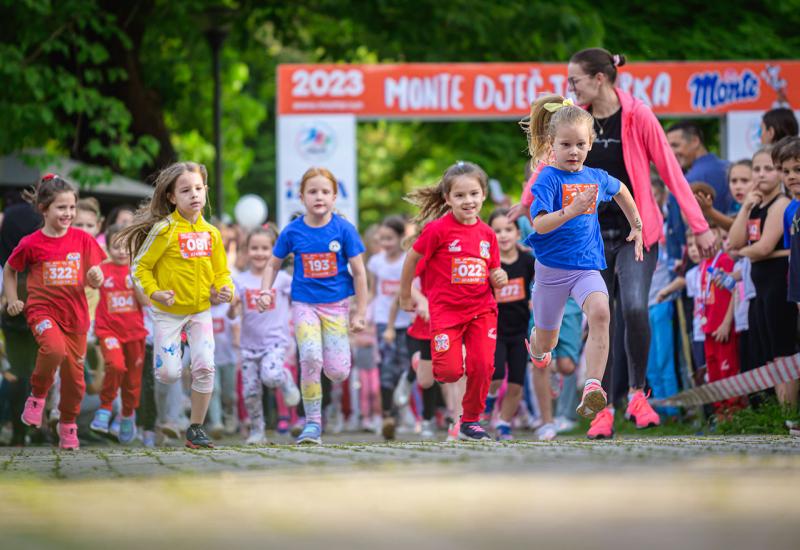 350 mališana sudjelovalo je u tradicionalnoj Monte utrci - 350 djece u Zrinjevcu trčalo Monte utrku za djecu u sklopu Mostar Move Weeka