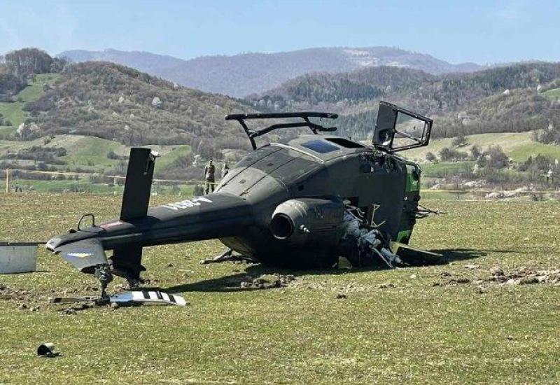 Uništeni helikopter - BiH nabavlja još američkih vojnih helikoptera